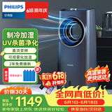 飞利浦（PHILIPS）空调扇强力制冷风扇家用冷风机无叶水冷电风扇落地塔扇负离子净化遥控加湿空气循环扇ACR4246X