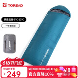 探路者（TOREAD）棉睡袋 四季通用户外露营防潮便携信封式加厚保暖被子TECCCM90739