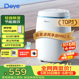 德业（Deye）除湿机/抽湿机 除湿量12升/天 家用轻音吸湿器地下室干燥机干衣机低功耗手机智控DYD-E12A3
