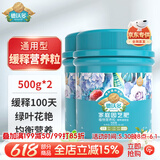 德沃多缓释肥通用园艺盆栽绿植花肥料种菜花卉复合肥生根氮磷钾肥1000g
