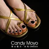 CandyMoyo健康0毒水性指甲油免烤美甲持久显白不可撕百搭经典纯黑