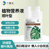 兰景天植物营养液观叶浓缩植物家用发财树绿萝文竹防黄叶绿植肥料500ml