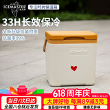 冰大师 ICEMASTER车载保温箱户外露营冷藏箱食品保热保鲜箱便携摆摊冰块桶7L