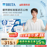 碧然德（BRITA） 家用滤水壶 滤芯 Maxtra 多效滤芯共计12枚装（本品加附件6个共计12枚）(非18枚)