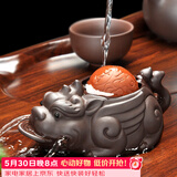 唐丰紫砂茶宠财源滚滚金蟾茶具茶盘摆件喷水聚宝金蟾茶桌配件 财源滚滚茶宠（宇辉同行同款）
