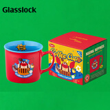 GLASSLOCK&wigglewiggle联名骨瓷杯创意马克杯家用茶杯可挂耳咖啡杯礼盒款