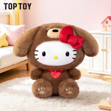 TOP TOYHello Kitty幸运腊肠狗系列毛绒公仔手办玩具儿童生日礼物