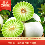 京鲜生 玉菇甜瓜1粒装 单果重2-2.8斤 生鲜水果