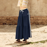 阿迪达斯（adidas）三叶草系列 女 RESORT SKIRT L 半身裙 KX0728 深靛蓝 S