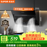 苏泊尔（SUPOR）【保价618】抽吸排油烟机家用侧吸不碰头纤薄机身经典按键脱排简易操作 CXW-280-Y-DJ07