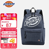Dickies书包男大学生大容量双肩包休闲旅行户外徒步背包电脑包礼物牛仔蓝