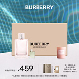 博柏利（BURBERRY）红粉恋歌女士淡香水蜜意礼盒(50ml+5ml+香薰蜡烛)节日