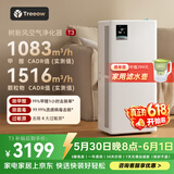 树新风空气净化器除甲醛猫毛TVOC异味除菌除花粉过敏认证家用大空间全效净化器T3