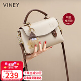 viney【赵晴同款】包包女包牛皮剑桥包轻奢斜挎生日礼物品牌送女友老婆