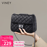 viney牛皮包包女包品牌链条包轻奢单肩斜挎包生日礼物高端送女友老婆
