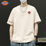 Dickies短袖T恤男2026新款夏季美式印花涂鸦男士上衣纯棉潮牌半袖男款