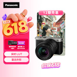 松下S9（20-60mm F3.5-5.6）（Panasonic）全画幅微单 实时Lut 滤镜直出 连接app极速分享 灰银