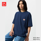 优衣库NY POP ART UT/短袖T恤男装女装印花26春夏新款485065 68 深蓝色 XL