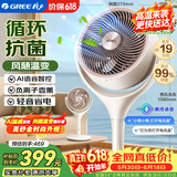 格力（GREE）【重磅新品】99%抗菌AI语音空气循环扇直流变频语音电风扇落地扇家用电扇负离子香薰FXDZ-20X82Ag5