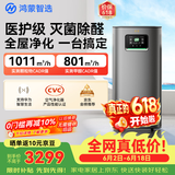 鸿蒙智选720支持华为智慧生活空气净化器3Pro增强版 铂金除甲醛烟味宠物吸毛母婴新房家用价保618