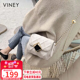 viney包包女包牛皮洋气斜挎包品牌单肩链条包生日礼物高级感送女友老婆