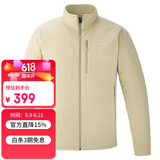 mont·bell 户外抓绒衣冲锋衣内胆男轻薄开衫内搭保暖上衣 1114881 IV象牙白 2XL