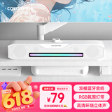 COLORFIRE七彩虹电脑蓝牙音响音箱家用桌面超重低音炮台式机笔记本网课长条收款有线礼物T2201白色