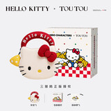 toutou女孩小酒窝HelloKitty凯蒂猫三丽鸥斜挎包女哈喽kt生日礼物送女友