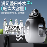 特步（XTEP）吨杯吨桶水杯超大容量杯子健身运动水壶京东自营男女吸管大肚杯大