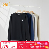 361°卫衣男装春夏季长袖运动服休闲跑步圆领宽松上衣服652334801D-6