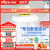 雷士（NVC）LED照明枕边风风扇灯吊扇灯北欧卧室全光谱1级能效智控36瓦餐厅灯
