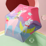 美度儿童雨伞 雨伞儿童折叠雨伞小学生上学专用 M3370梦幻独角兽