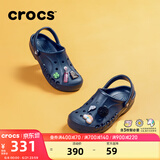 卡骆驰（CROCS）贝雅洞洞鞋男鞋女鞋轻便耐磨一脚蹬拖鞋休闲鞋百搭花园鞋|10126 深蓝-410(含智必星) 43 (270mm)