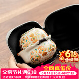 唐丰汝窑旅行茶具套装便携式一壶四杯快客杯户外露营茶具伴手礼