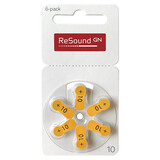 朵享瑞声达峰力西门子奥迪康助听器通用纽扣电池a10a13a312a675 A 10【1盒60粒】