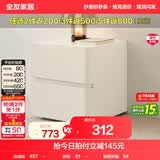 全友家居【床头柜合集】小型收纳储物柜卧室小桌子客厅边角柜斗柜家具 129539-2床头柜（单卖）