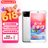 纽曼A8+ 智能mp3/mp4音乐播放器随身听WIFI可上网安卓13 mp5高清视频蓝牙拍照解题听英语看小说 白