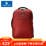 EAGLE CREEK美国逸客商务双肩包男女差旅合一14英寸电脑包多功能防盗通勤背包 别样-火山红