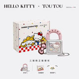 toutou三丽鸥HelloKitty凯蒂猫可爱单肩斜挎包华夫包生日礼物闺蜜送女友