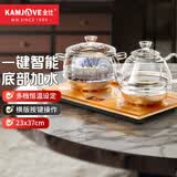 金灶（KAMJOVE）底部上水烧水壶全自动上水电热水壶茶具电茶炉茶台烧水壶一体自动上水 0.8L H8 (23*37cm)横版按键