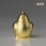 铜师傅《金韵天成十二生肖》真金鎏镀铜摆件家居装饰工艺品十二生肖之鸡