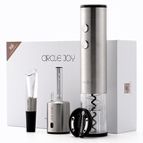 圆乐电动开瓶器红酒开瓶器红酒塞倒酒醒酒器家用开瓶器4合1套装 电动开瓶器