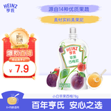 亨氏（Heinz）超金苹果西梅泥78g (婴儿辅食 果汁泥 初期-36个月适用)