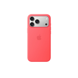 Apple/苹果 iPhone 17 Pro Max硅胶手机壳-亮番石榴粉色 磁吸保护壳苹果手机壳原装