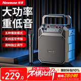 纽曼（Newmine）K503无线蓝牙音箱户外大音量广场舞音响手提便携式小型家用K歌音乐播放器地摊摆摊收款喇叭 单麦版