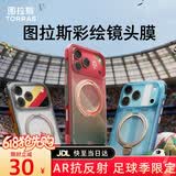 图拉斯【足球季限量款丨双重AR增透】 适用iphone17promax镜头膜苹果17pro镜头模组膜防摔防尘超清底座膜 【五盾军团】极境领航 iPhone17pro