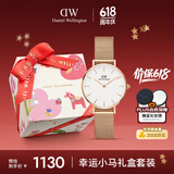 丹尼尔惠灵顿（DanielWellington）DW女士手表轻奢流金简约石英欧美腕表礼盒款生日礼物送女友DW219