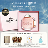 蔻驰（COACH）纽约女士淡香水90ml生日礼物白玫瑰送女朋友香氛礼盒618