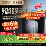 史密斯（A.O.SMITH）佳尼特净水器 蓝鲸1400G 家用净水器厨房专用台下用净水机直饮一体机 7年RO膜 冠军之选CR3600AE1