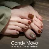 CandyMoyo无毒健康免烤速干指甲油美甲不可撕持久手脚护甲油2件套